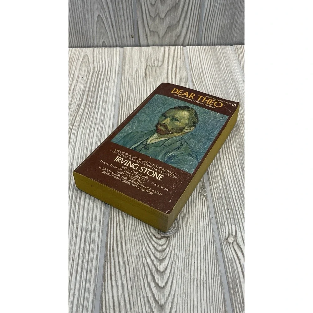 Dear Theo: The Autobiography of Vincent Van Gogh Paperback 1st Signet April 1969
